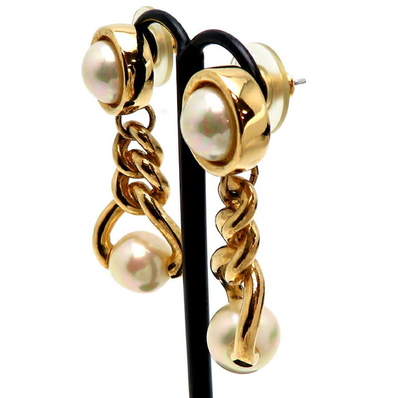 Authentic Dior Pearl Drop Earrings - Picture 4 of 7